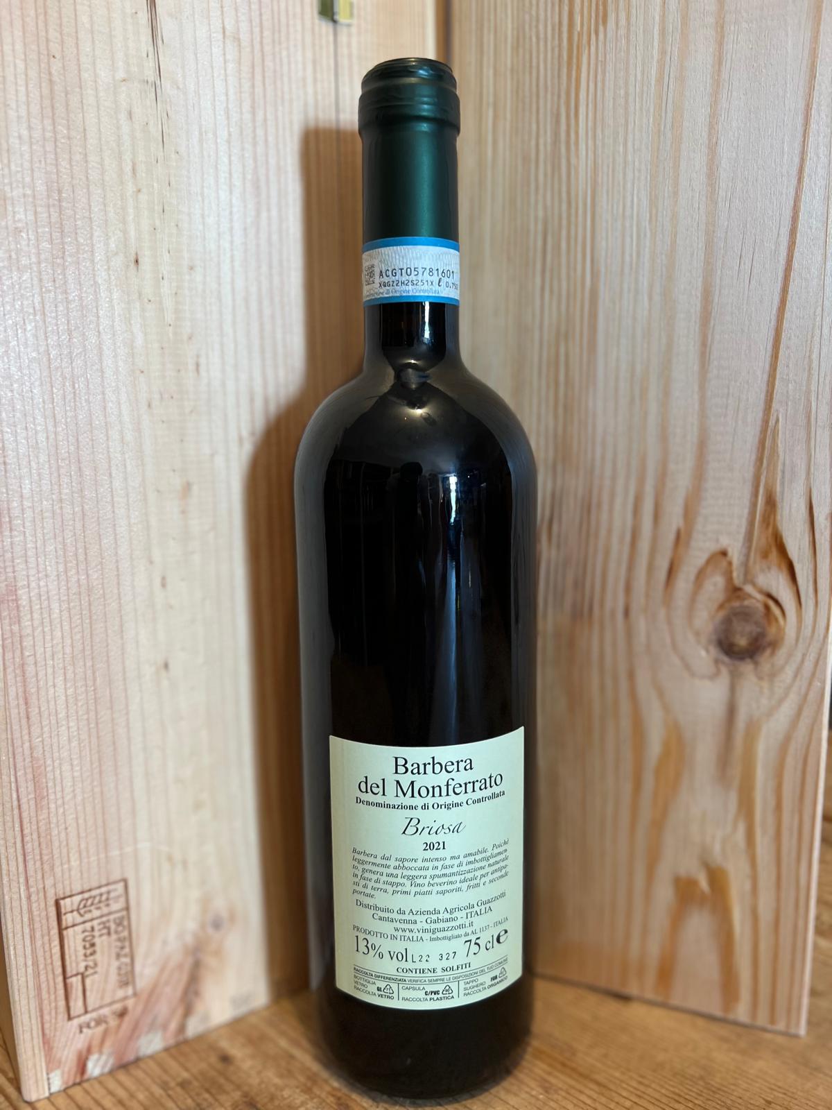 Barbera Doc 2020 Versione Ferma e Briosa